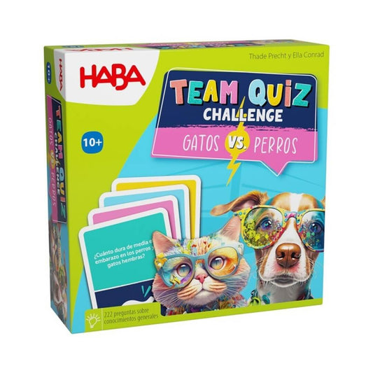 Team Quiz Challenge – Gatos vs Perros Juego de mesa  +10  Haba