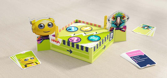 Team Quiz Challenge – Naturaleza vs. Tecnología - Juego de mesa - Haba - Desde 9 o más años Board Games