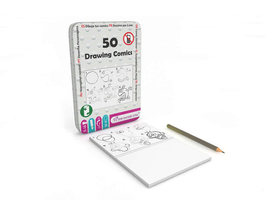 50 Comics Paso a PAso - The Purple Cow - Desde 5 años Board Games