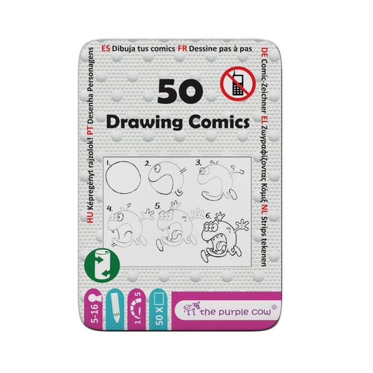 50 Comics Paso a PAso - The Purple Cow - Desde 5 años Board Games