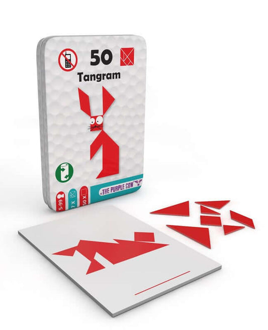 50 Tangram - The Purple Cow - Desde 5 años Board Games
