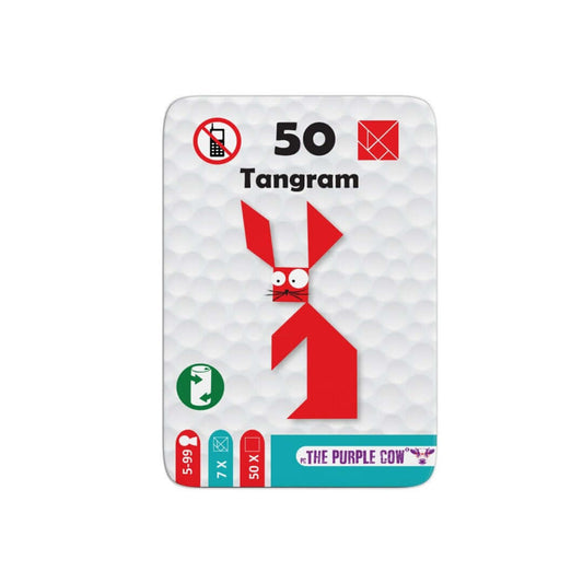 50 Tangram - The Purple Cow - Desde 5 años Board Games