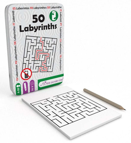 50 Laberintos - The Purple Cow - Desde 5 años Board Games