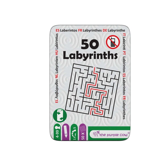 50 Laberintos - The Purple Cow - Desde 5 años Board Games