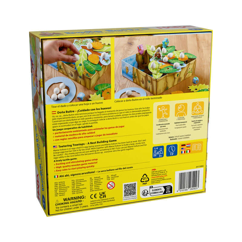 Doña Buitre ¡Cuidado con los Huevos! - Juego de mesa - Haba - Desde 3 años Board Games