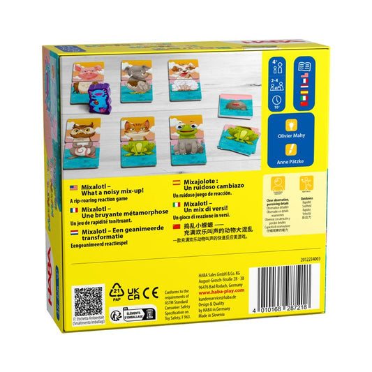 Mixajolote  - Juego de mesa - Haba - Desde 4 años - 2 a 4 jugadores