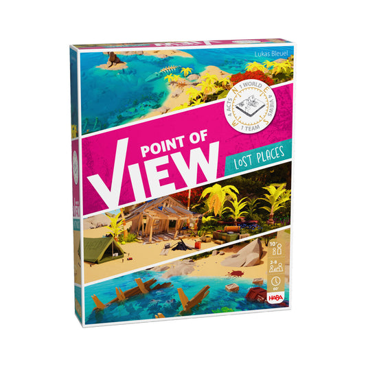 Point of View – Lost Places - Juego de mesa cooperativo de observación- Haba - 2 a 8 jugadores +10 años