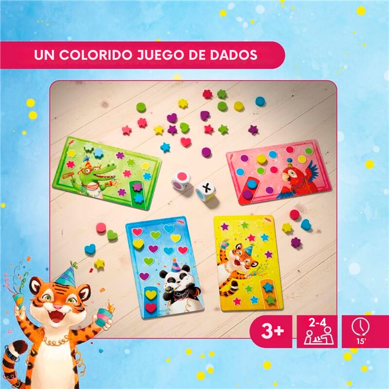 ¡ Hurra ! - Juego de mesa de colores - Haba - Desde 3 años