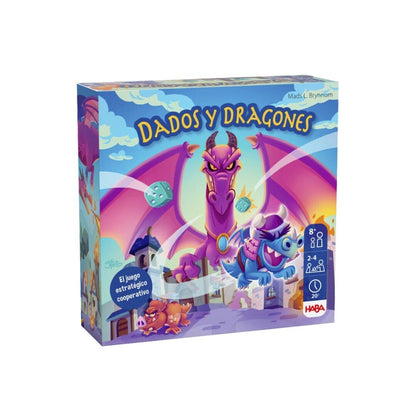 Dados y Dragones - Juego de mesa - Haba - 2-4 jugadores - 8+ años - 20 min