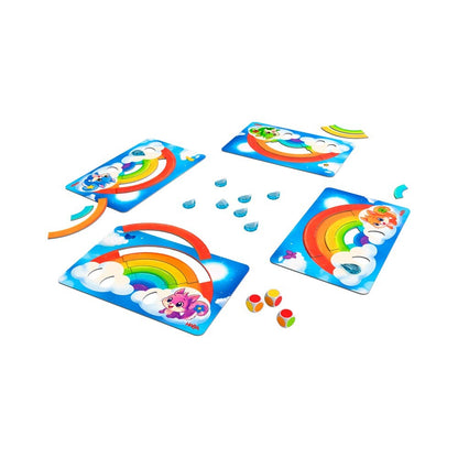 Happy Rainbow - Juego de mesa - Haba - 2-4 jugadores - 3+ años - 10 min