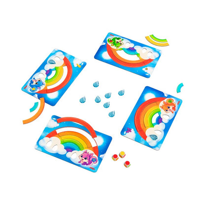 Happy Rainbow - Juego de mesa - Haba - 2-4 jugadores - 3+ años - 10 min