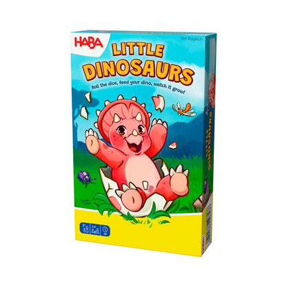 Little Dinosaurs ( Peque Dinos )  - Juego de dados y recolección - 2-4 jugadores - 3+ años - Haba