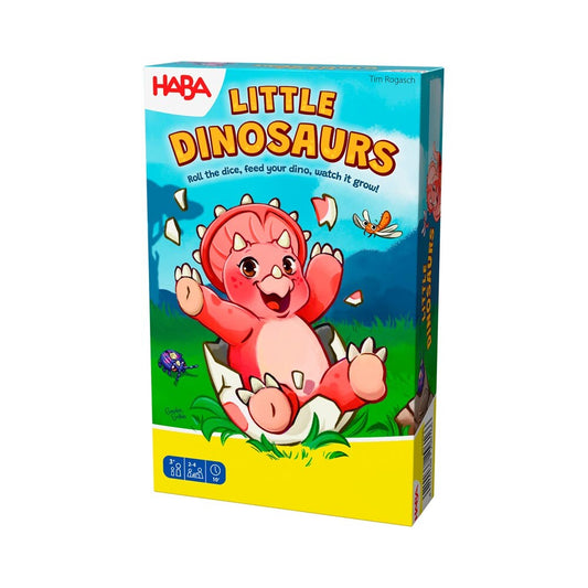 Little Dinosaurs ( Peque Dinos )  - Juego de dados y recolección - 2-4 jugadores - 3+ años - Haba