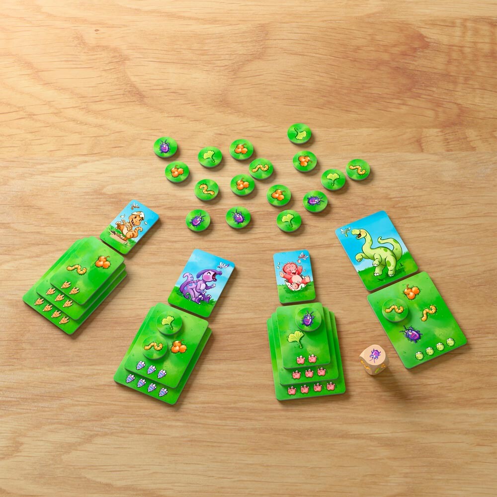 Little Dinosaurs ( Peque Dinos )  - Juego de dados y recolección - 2-4 jugadores - 3+ años - Haba