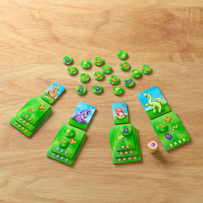 Little Dinosaurs ( Peque Dinos )  - Juego de dados y recolección - 2-4 jugadores - 3+ años - Haba