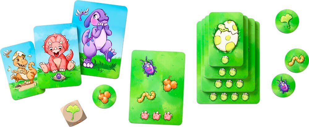 Little Dinosaurs ( Peque Dinos )  - Juego de dados y recolección - 2-4 jugadores - 3+ años - Haba
