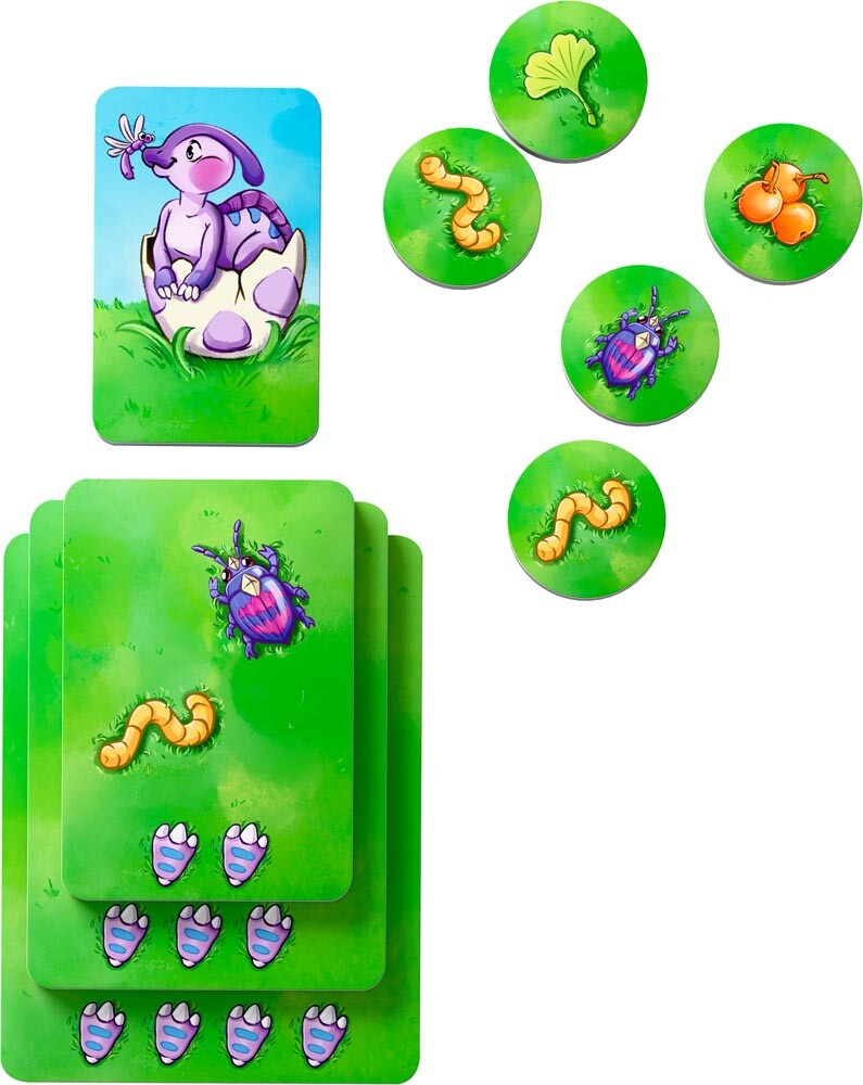 Little Dinosaurs ( Peque Dinos )  - Juego de dados y recolección - 2-4 jugadores - 3+ años - Haba