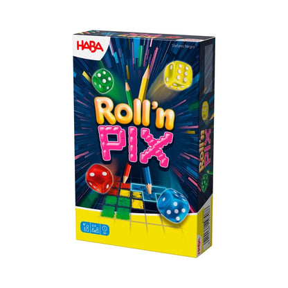 Roll’n Pix - Juego de mesa - Haba - 2-4 jugadores - 6+ años - 15 min