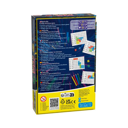 Roll’n Pix - Juego de mesa - Haba - 2-4 jugadores - 6+ años - 15 min