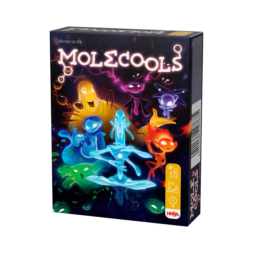 MolEcools - Juego de mesa - Haba - 2-5 jugadores - 8+ años - 15 min