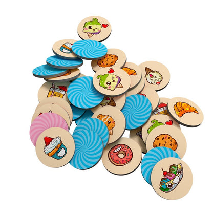 Game Snacks Sweets - Juego de mesa - Haba - 2-4 jugadores - 6+ años - 10 min