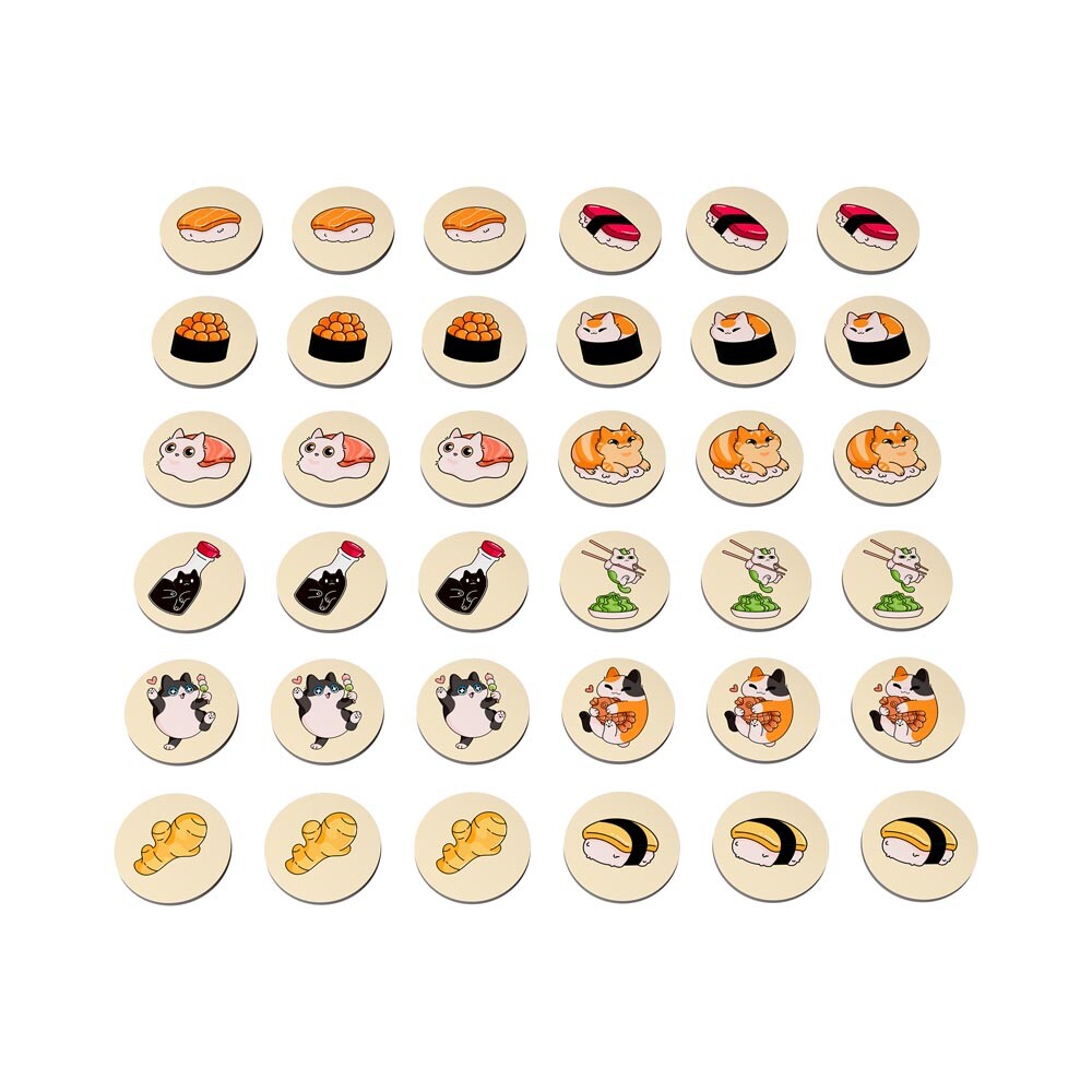 Game Snacks Sushi - Juego de mesa - Haba - 2-4 jugadores - 6+ años - 10 min
