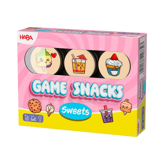Game Snacks Sweets - Juego de mesa - Haba - 2-4 jugadores - 6+ años - 10 min