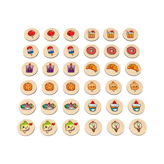 Game Snacks Sweets - Juego de mesa - Haba - 2-4 jugadores - 6+ años - 10 min