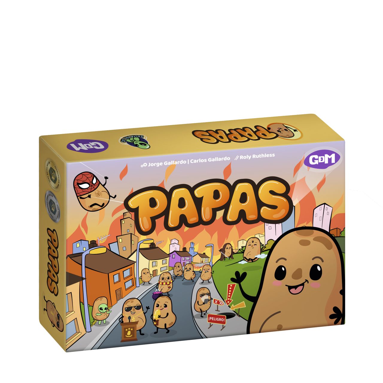 Papas - Juego de mesa - GDM Games - Desde 8 años - 2 a 6 jugadores