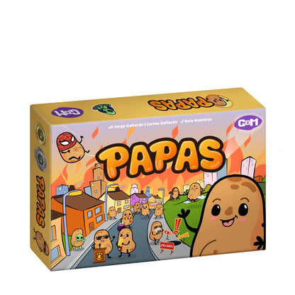 Papas - Juego de mesa - GDM Games - Desde 8 años - 2 a 6 jugadores