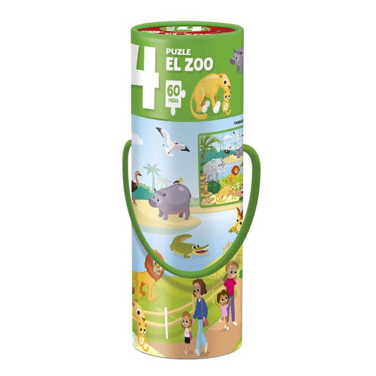 PUZLE NIVEL 4 - EL ZOO 60 pcs +6 años Toys