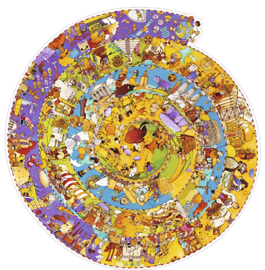 Puzzle Observación Historia - Djeco Juego de mesa desde los 7 años Jigsaw Puzzles