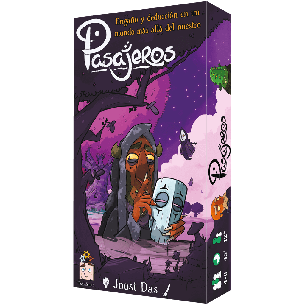 Pasajeros - Juego de mesa - Asmodee - Desde 9 o más años Board Games