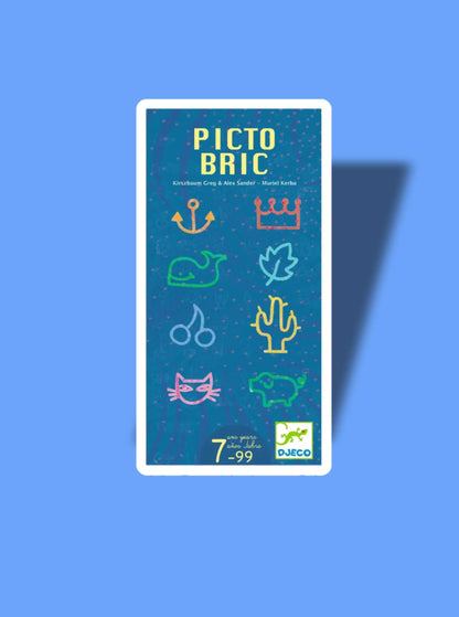 Picto Bric Dibujo y Atención - Juego de mesa - Djeco - Desde 7 años Board Games