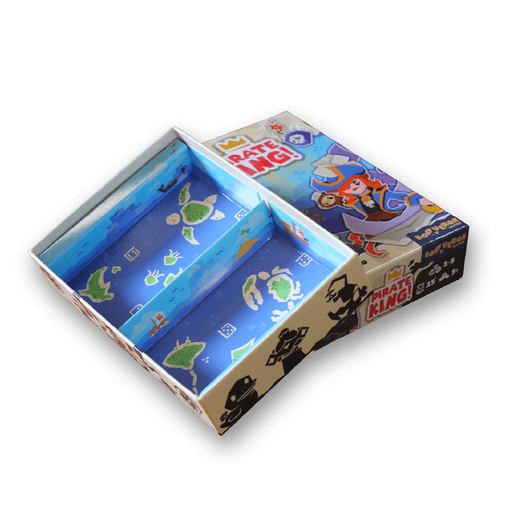 Pirate King! - Juego de cartas - Boqueron games- Desde 9 años - 2 a 5 jugadores