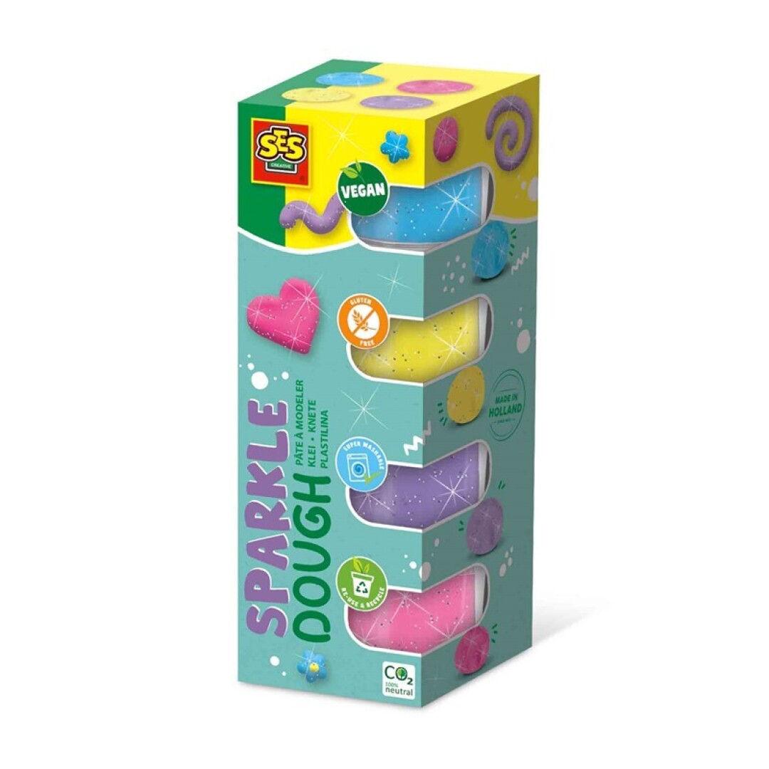 Plastilina Feel Good - Sparkle | +24 meses | SES