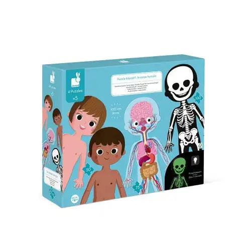 Puzzle Educativo Cuerpo Humano | +5 años | Janod