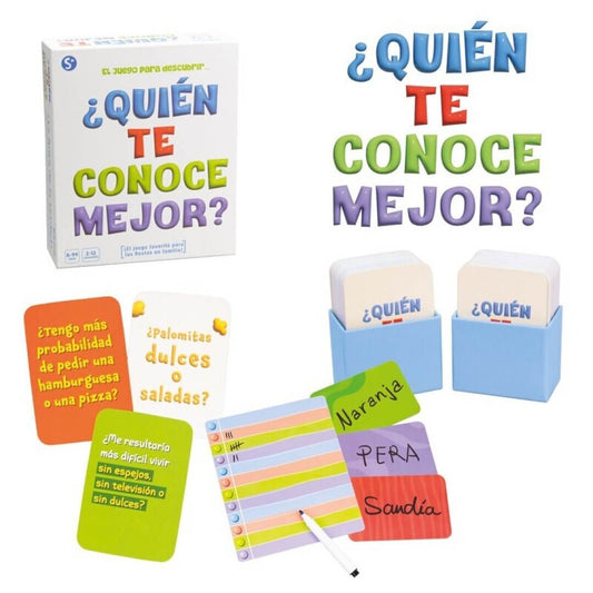 ¿ Quién te Conoce Mejor ? - Juego de mesa - Ludilo - Desde 8 años Board Games