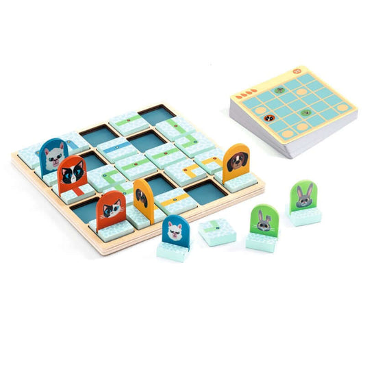 Path Path Logic - Juego de mesa - Djeco - Desde 5 años Board Games