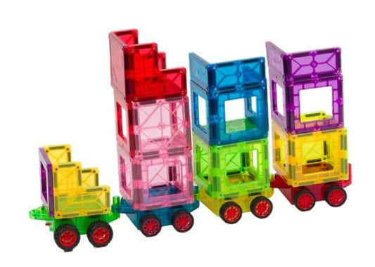 Braintoys Imanix Set de trenes 38 piezas Imanix Building Toys