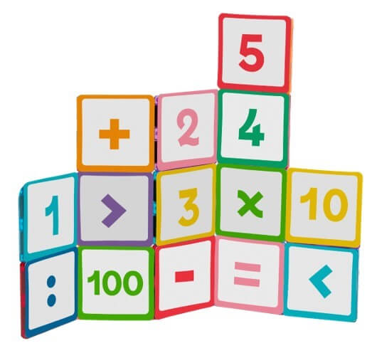 Imanix Style Cards Números Building Toys