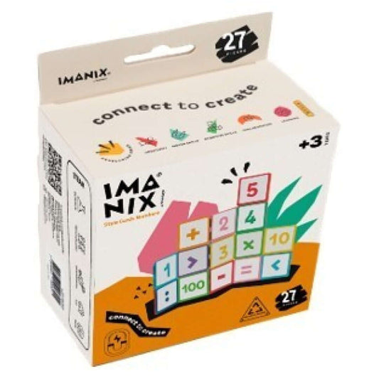 Imanix Style Cards Números Building Toys