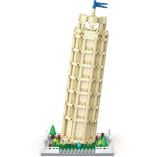 KOCO JUEGO DE COSTRUCCION Torre Pisa 548 Pcs - Juego de construcción desde los 6 años - Koco Building Toys