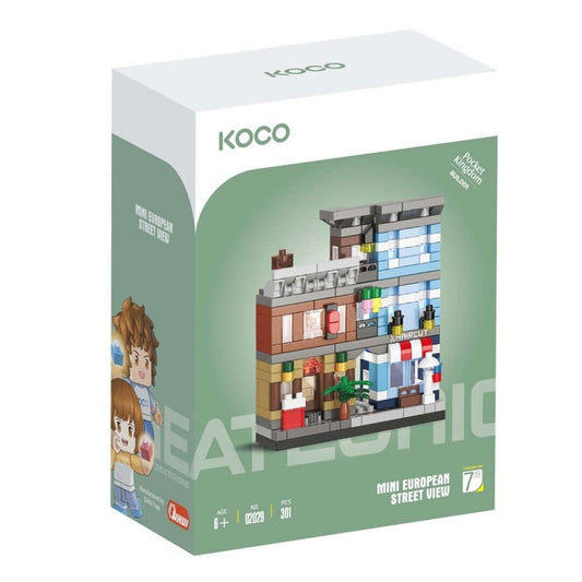 Koco Agencia de detectives - 301 piezas - Juego de construcción desde los 6 años - Koco Building Toys