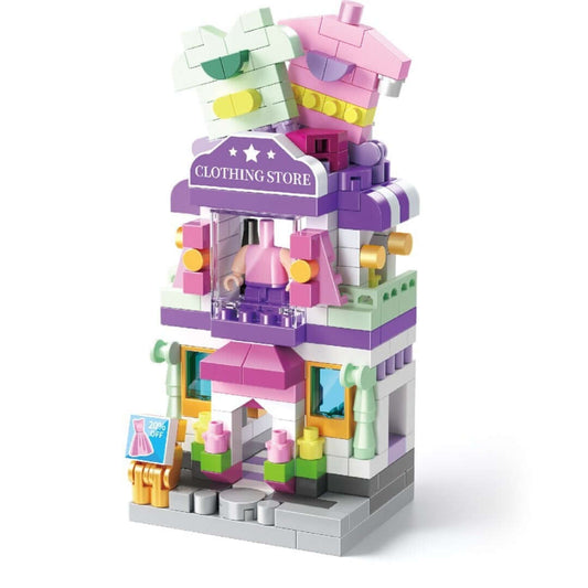 Koco Tienda de ropa - 298 pcs - Juego de construcción desde los 6 años - Koco Building Toys