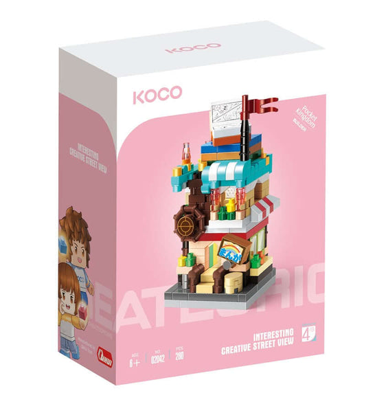 Koco Tienda de cómics - 280 piezas - Juego de construcción desde los 6 años - Koco Building Toys