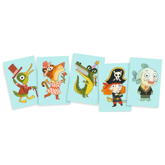 Toktooyou - Juego de cartas de imitación - Djeco - 3 a 8 jugadores  +6 anos