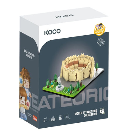 Koco Coliseo - Juego de construcción KOCO - 505 piezas - 6 años