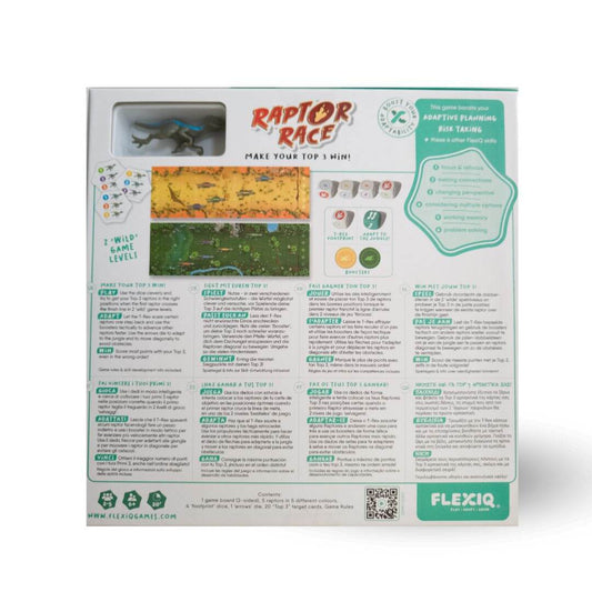 Raptor Race - Juego de mesa - Flexiq - Desde 6 años Board Games