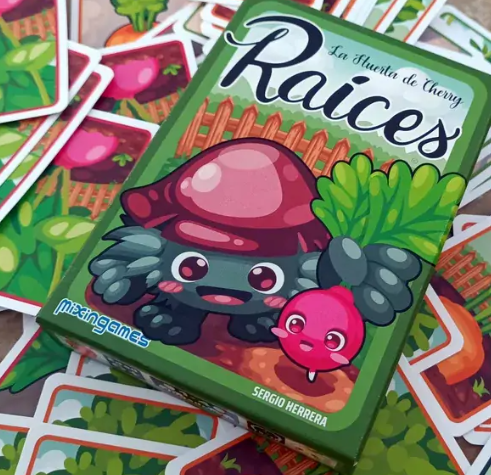 Raices La Huerta de Cherry - Juego de mesa - Mixin games - Desde 6 años Board Games